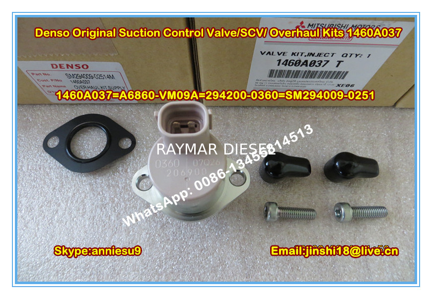Denso Genuine Suction Control Valve/ SCV/ Overhaul Kits 294200-0360 for Mitsubishi 1460A03