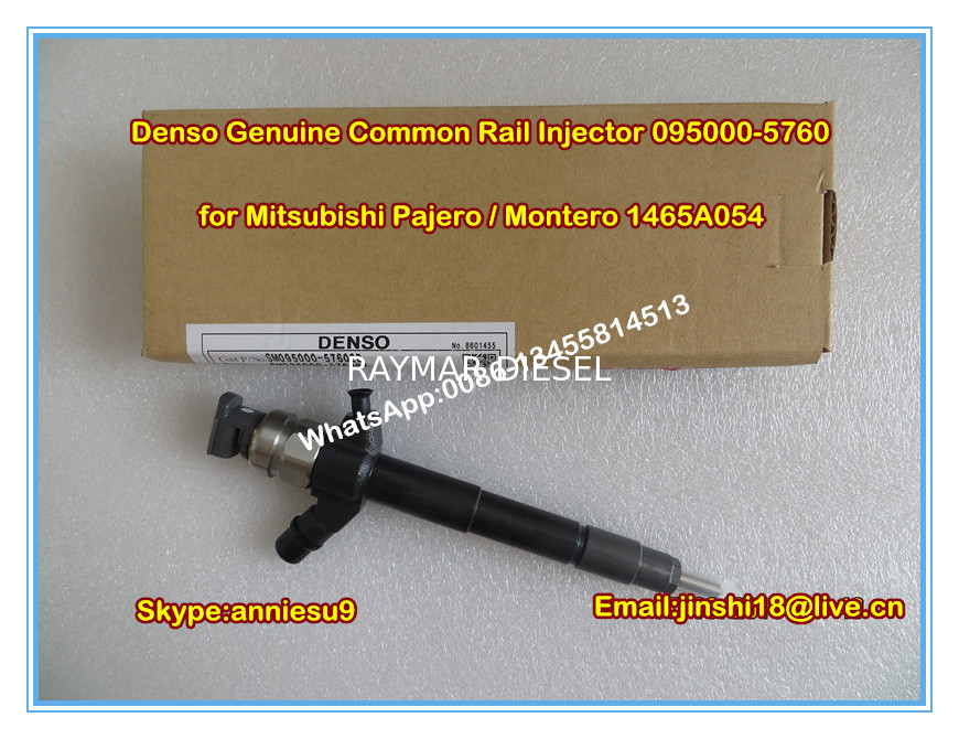 DENSO Genuine common rail injector 095000-5760 for Mitsubishi 4M41 Pajero / Montero 1465A0