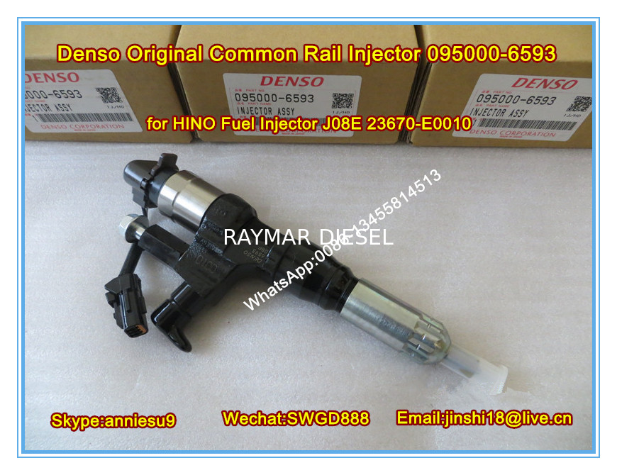 Genuine Denso Common Rail Injector 9709500-659/095000-6593/095000-6591/095000-659# for HIN