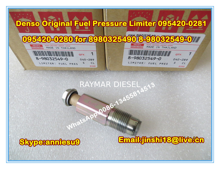 Denso Genuine Fuel Pressure Limiter 095420-0281 095420-0280 for 8980325490