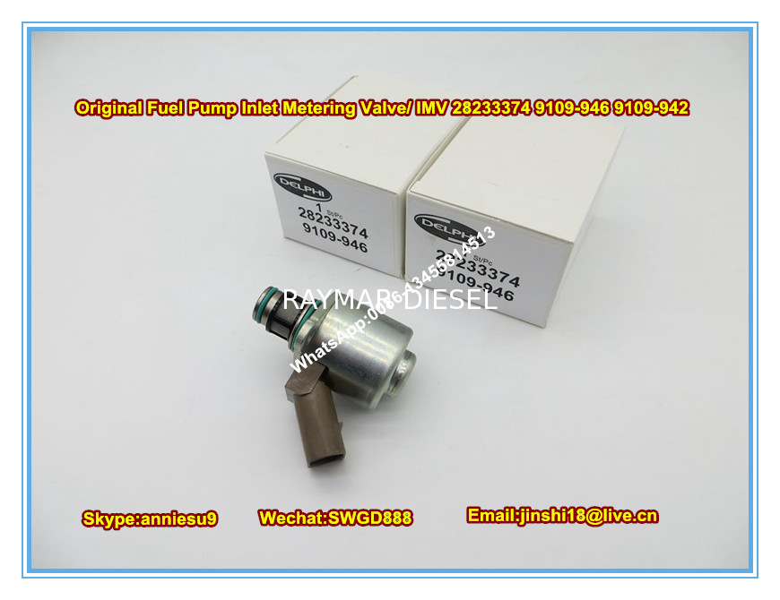 Delphi  Common Rail Fuel Pump Inlet Metering Valve/ IMV 28233374  9109-946  9109-942