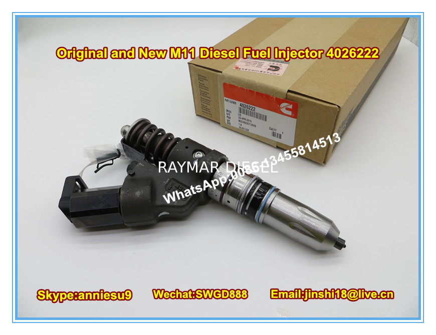 Genuine and New Fuel Injector 4026222 for Cummins QSM11