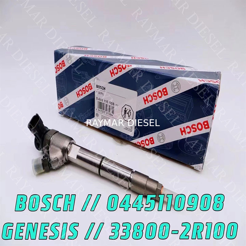 BOSCH Genuine brand new diesel fuel injector 0445110908, 0445110909, 33800-2R100