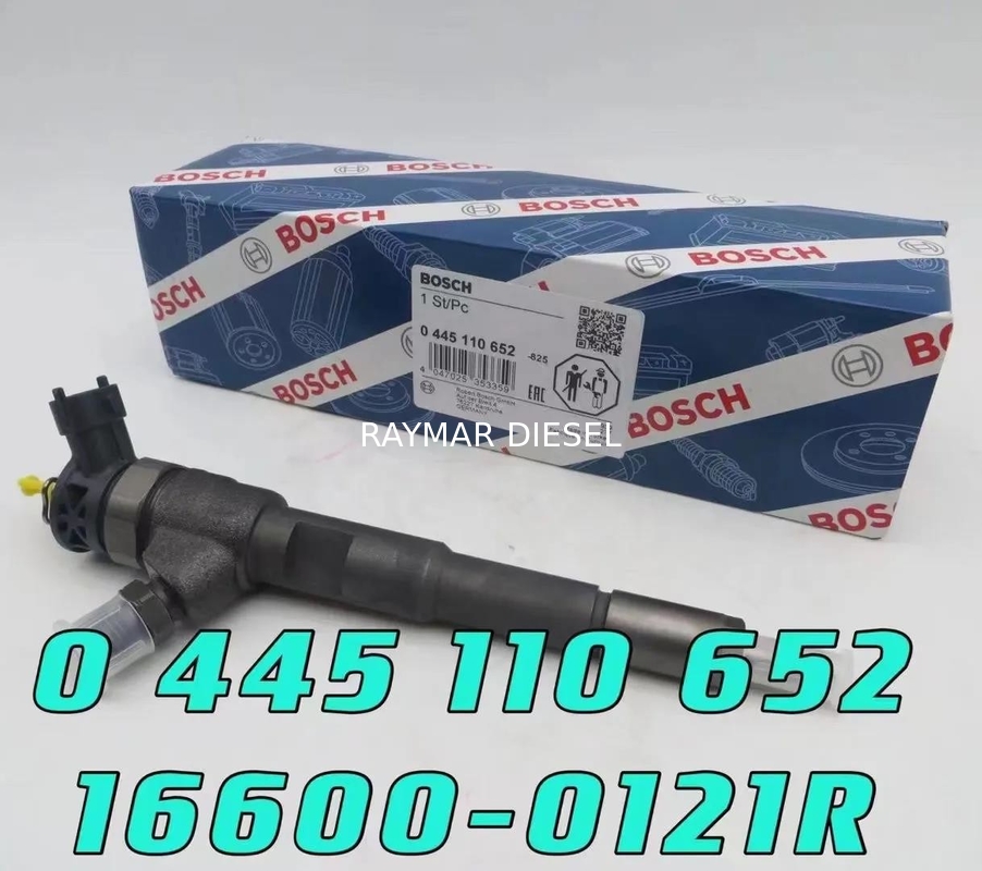 Genuine And Brand New Diesel Common Rail Fuel Injector 0445110652, 166000121R