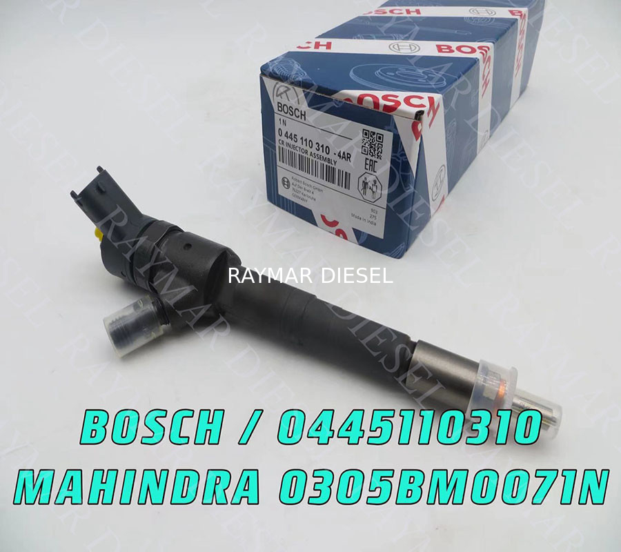 GENUINE AND BRAND NEW DIESEL COMMON RAIL FUEL INJECTOR 0445110310, MAHINDRA 0305BM0071N