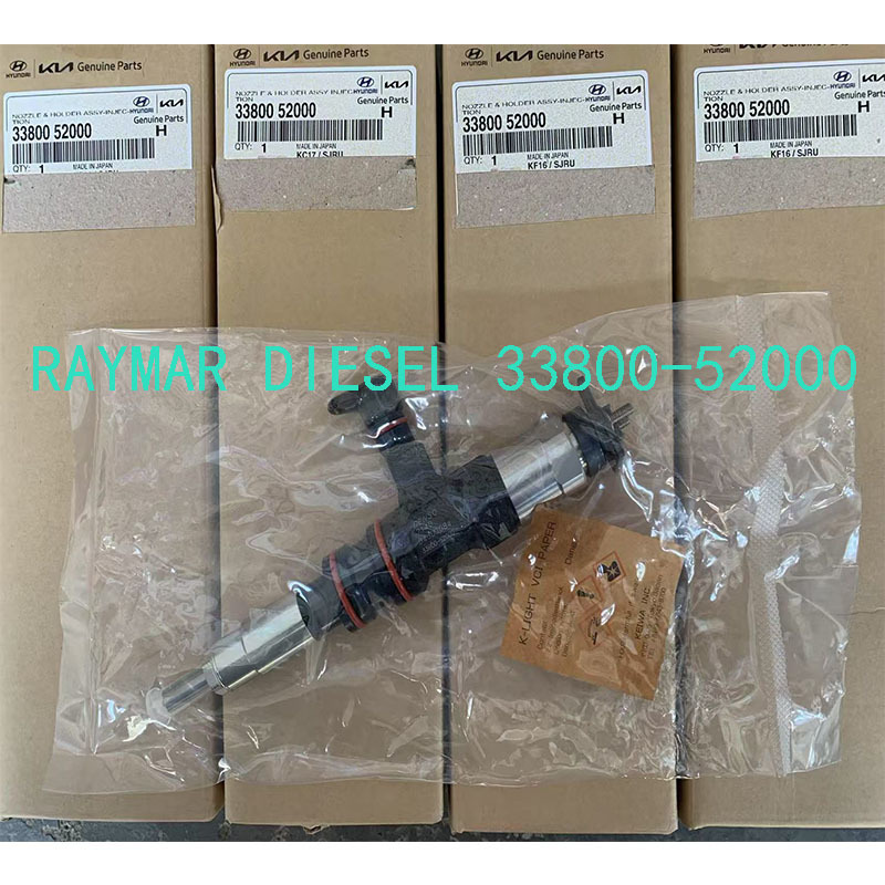 Genuine Diesel Common Rail Fuel Injector   DENSO 095000-7140 for D4CB VGT Euro 6     HYUNDAI 33800-52000