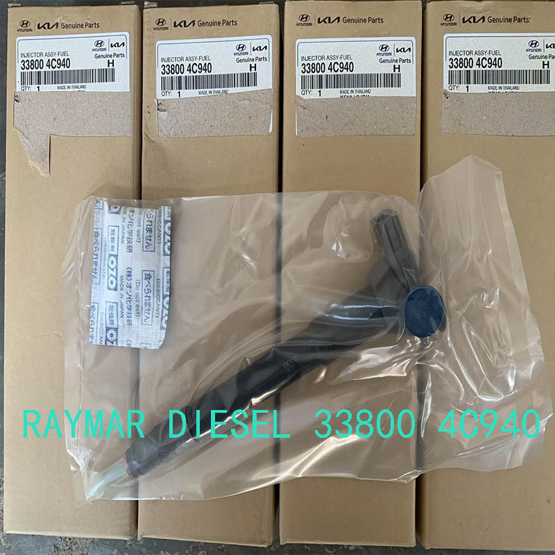 Genuine Diesel Common Rail Fuel Injector   DENSO // 295700-0820    HYUNDAI // 33800-4C940  // 33800-4C930